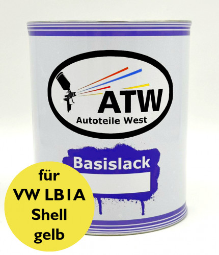 Autolack für VW LB1A Shellgelb